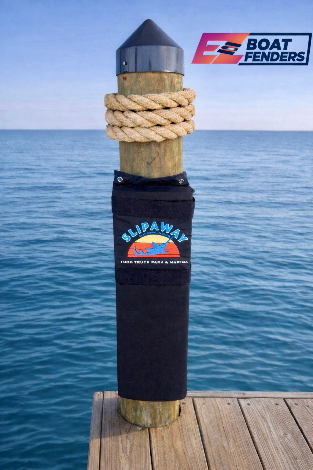 Custom Embroidered EZ Boat Fender (Single)